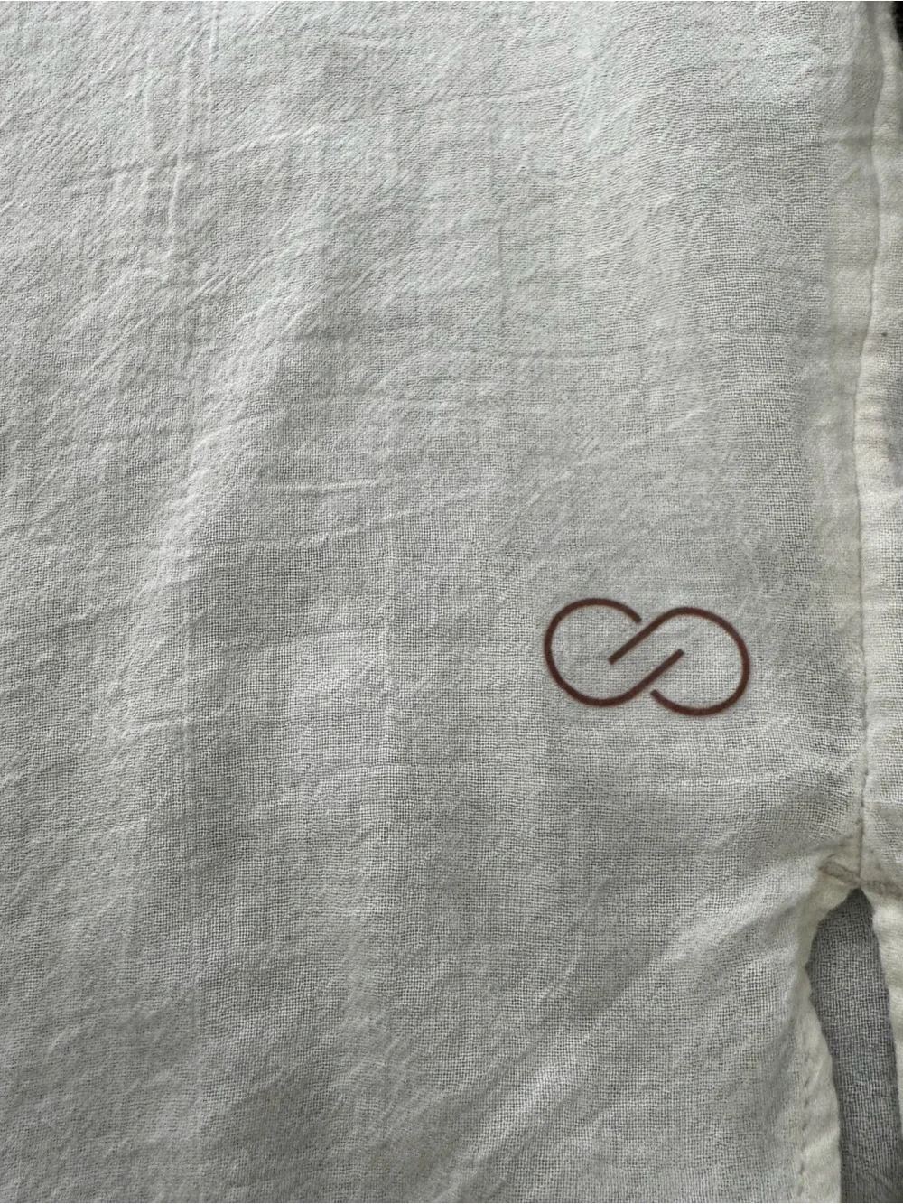 CALIA Carrie Underwood Cream Cotton Gauze ShortSleeve Tunic Button Down Shirt XL - Picture 9 of 9